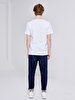 V-neck With Pockets White T-shirt