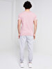 V-neck With Pockets Pink T-shirt