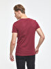 V-neck Basic Fit Red T-shirt