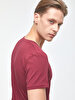 V-neck Basic Fit Red T-shirt