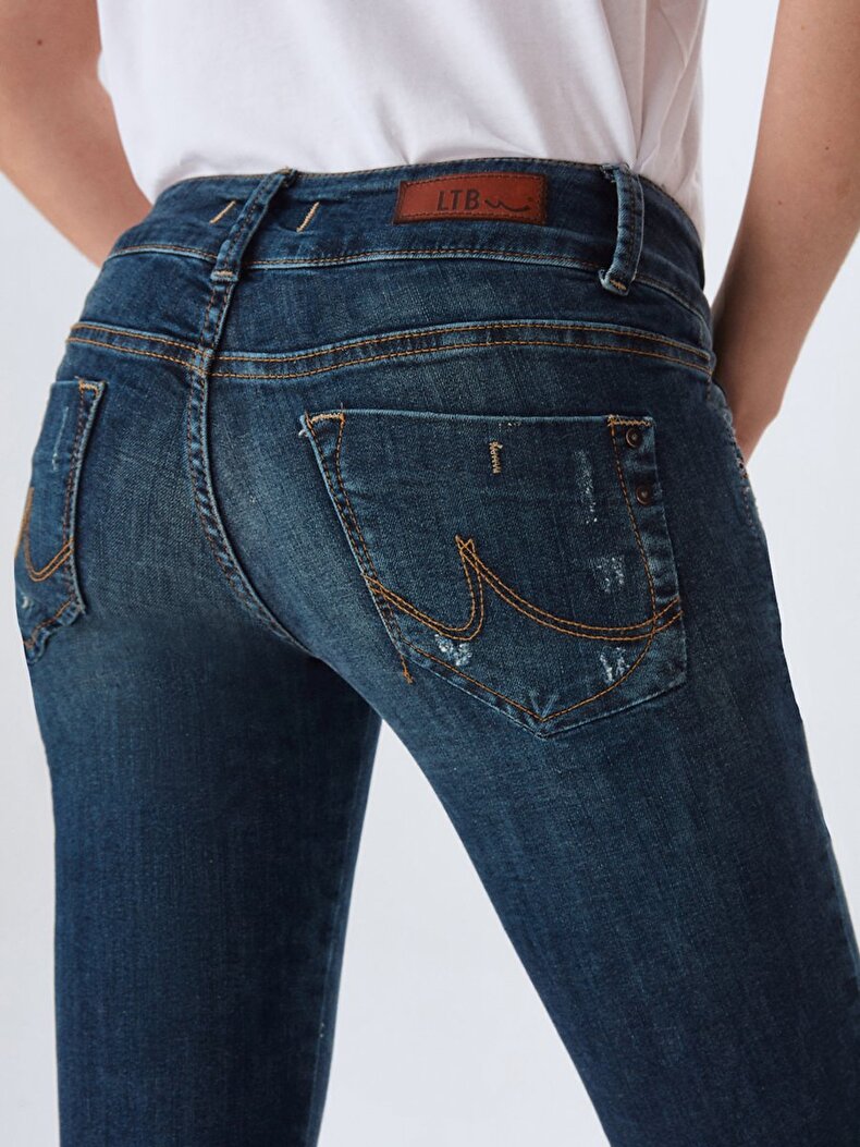 Molly Düşük Bel Jean Hosen