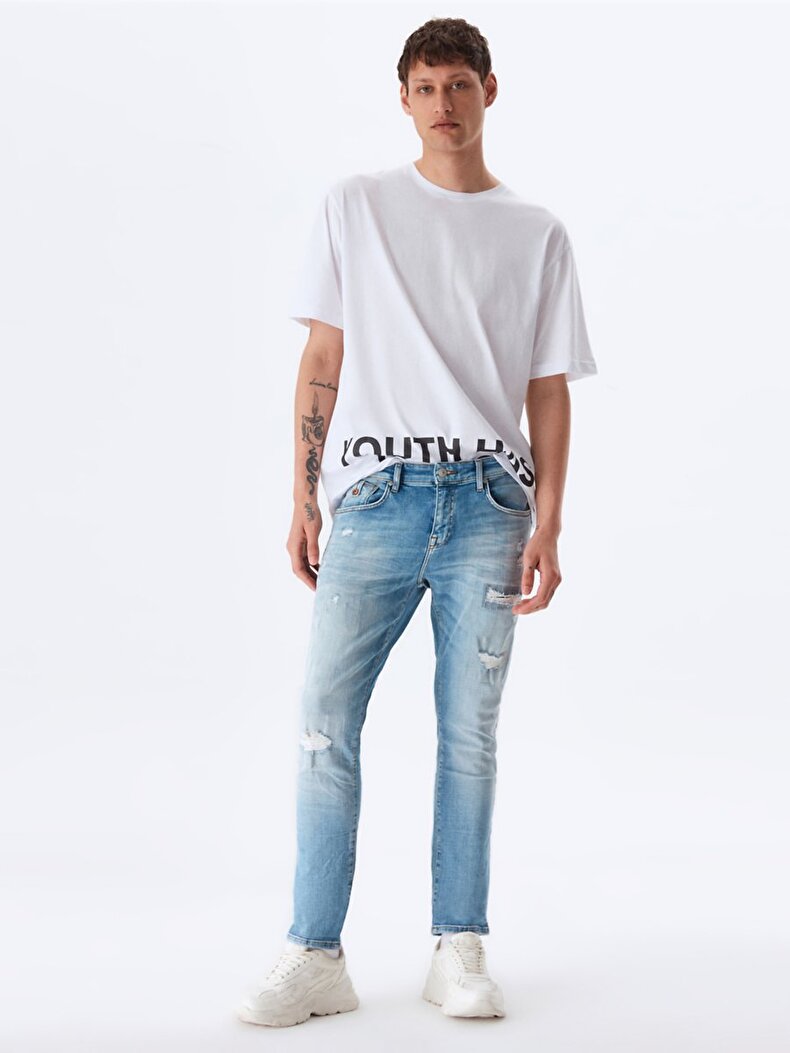 Joshua Low Waist Ripped Slim Jeans Hosen Joshua Low Waist Ripped Slim Jeans Hosen