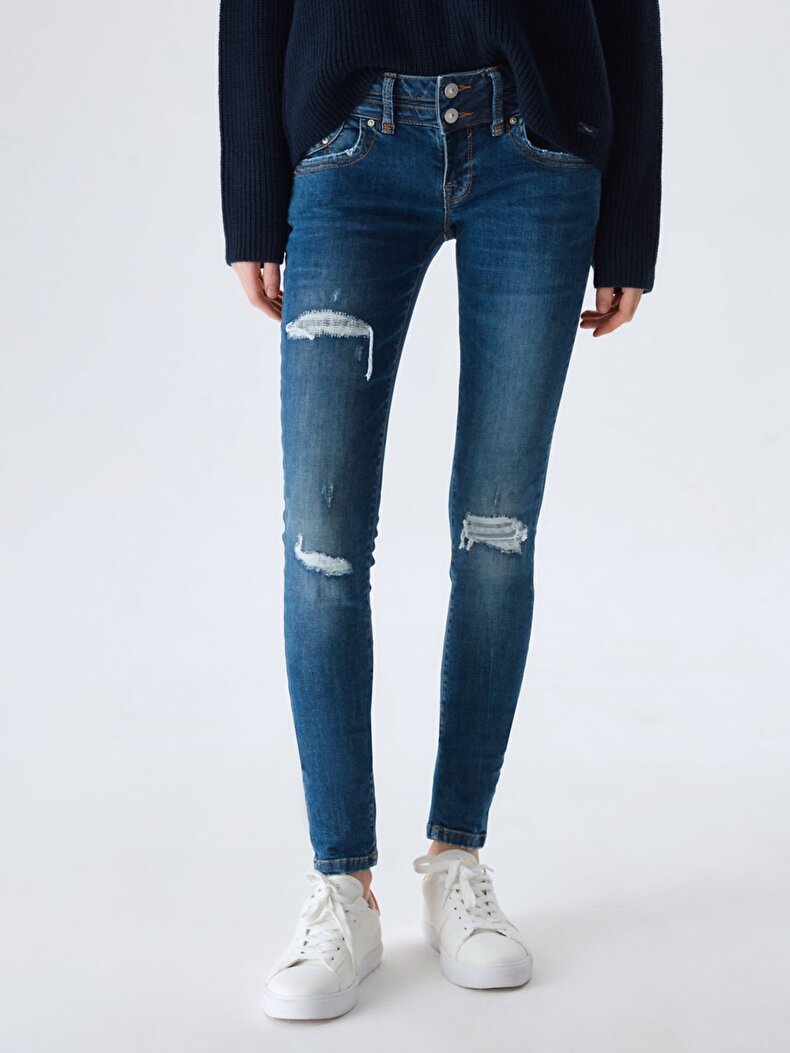 Julita X Düşük Bel Düşük Bel Jean Hosen