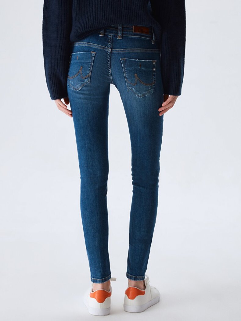 Julita X Düşük Bel Düşük Bel Jean Hosen