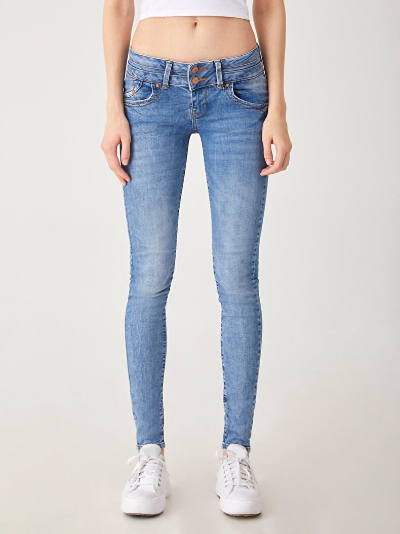 Julita X Dar Paça Düşük Bel Jean Hosen