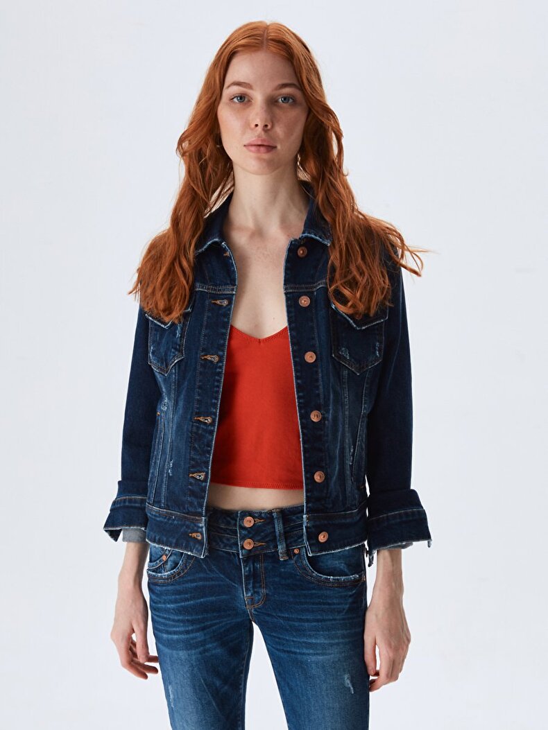 Julita X Dar Paça Düşük Bel Jean Hosen