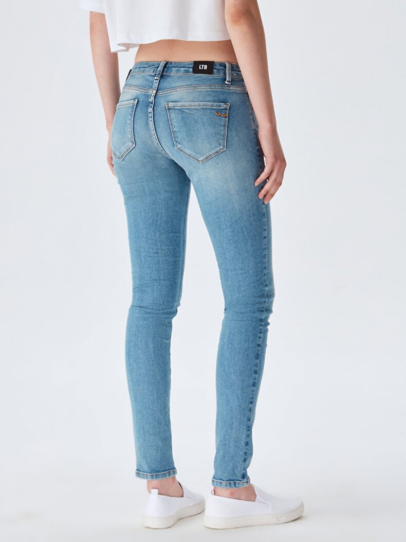 Nicole Dar Paça Orta Bel Jean Hosen