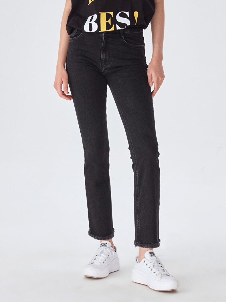 Lynda Cropped Flare Jeans Hosen