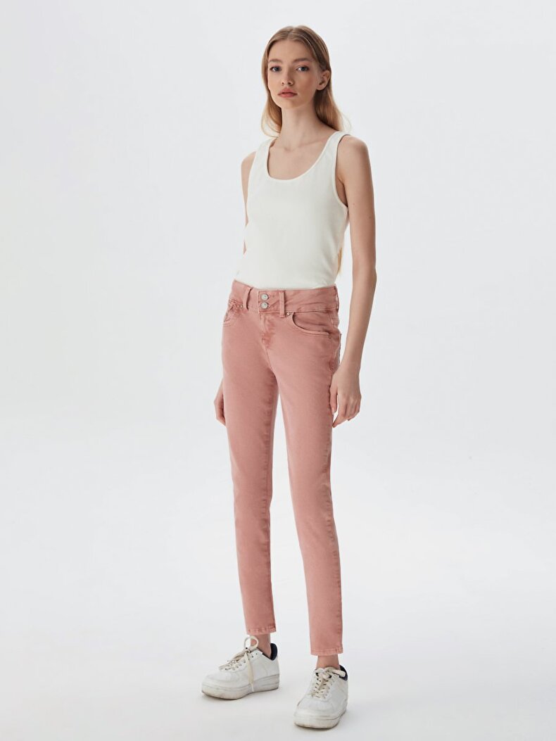 Molly M Mid Rise Skinny Hosen