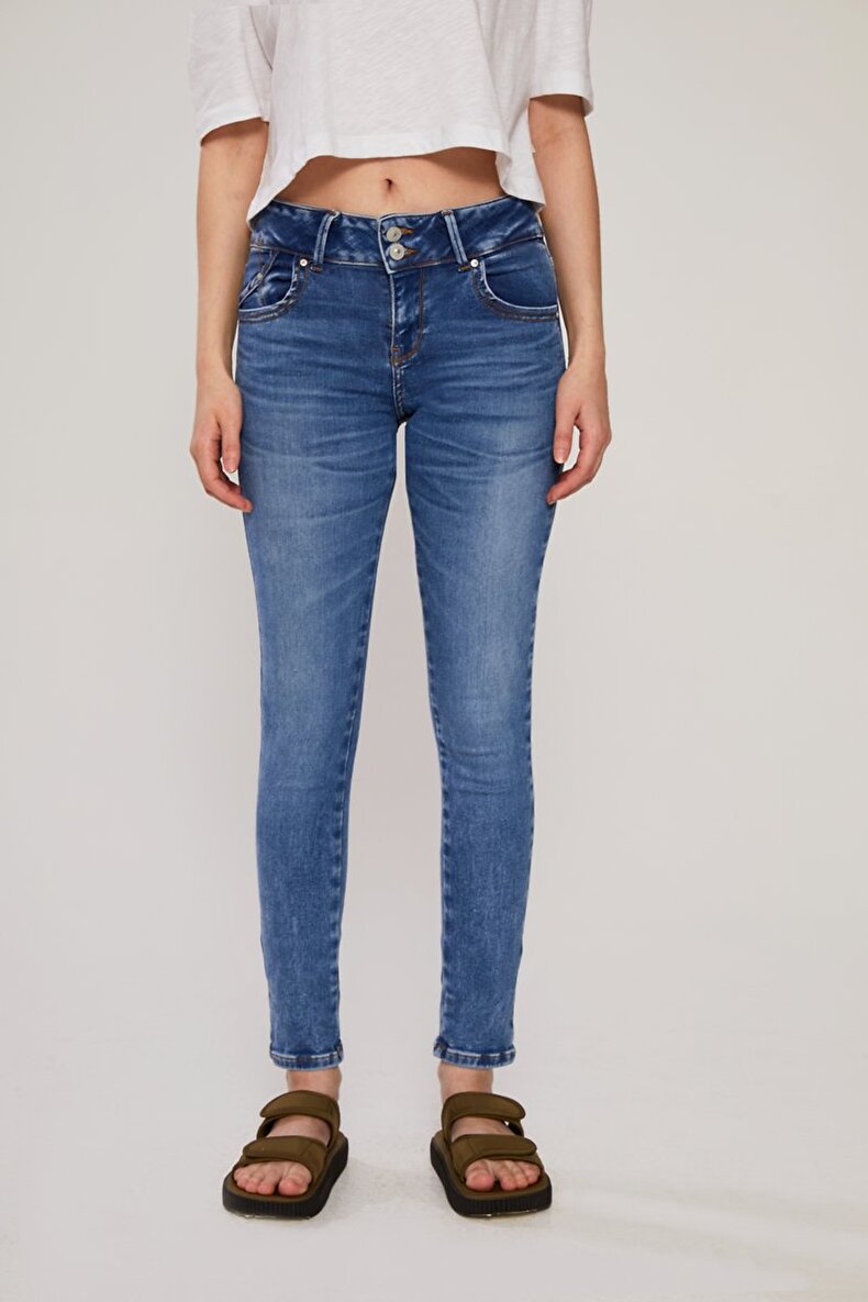 Molly M Mid Rise Skinny Hosen
