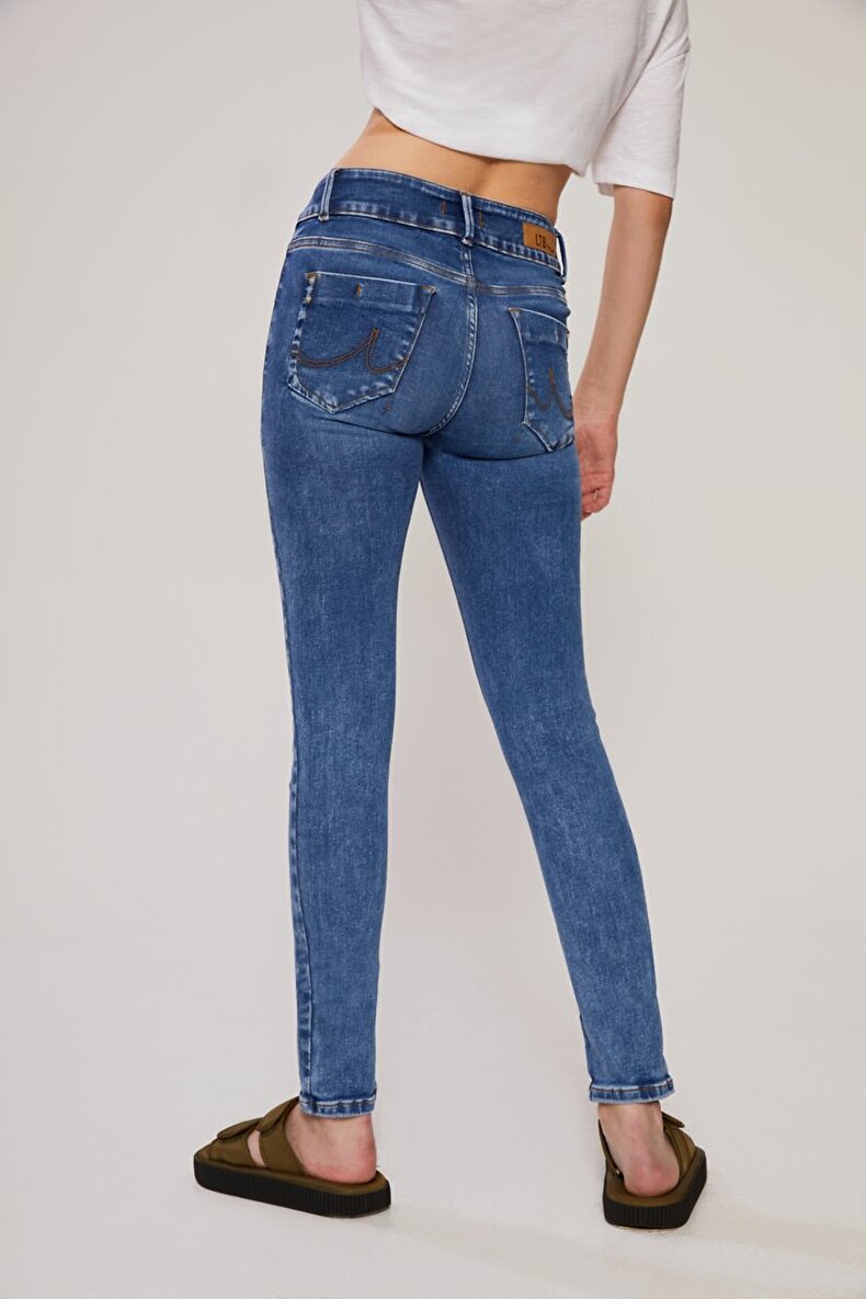 Molly M Mid Rise Skinny Hosen