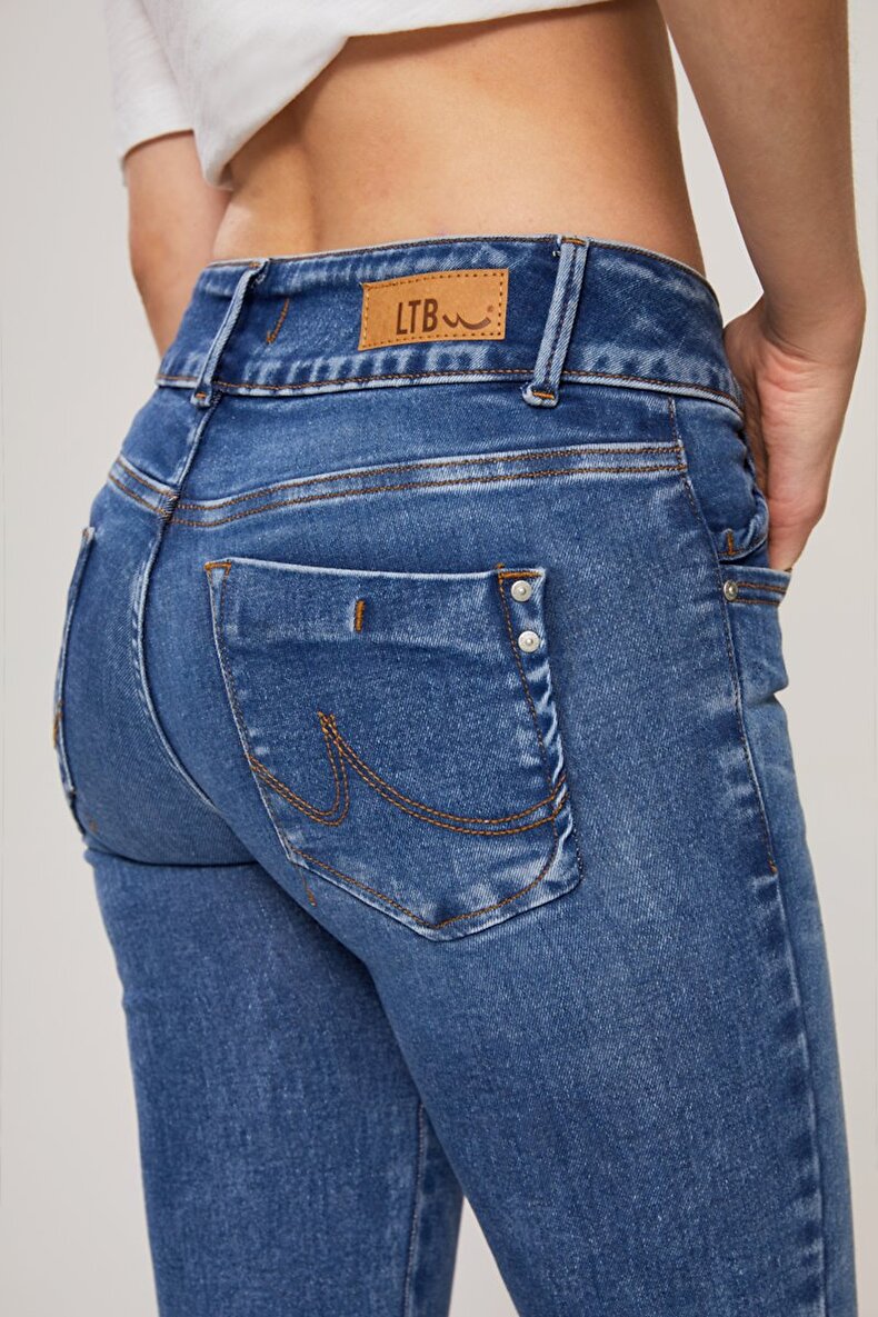 Molly M Mid Rise Skinny Hosen