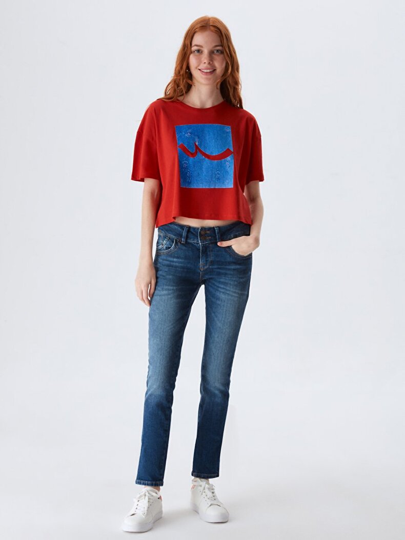 Molly M Dar Paça Orta Bel Jean Hosen