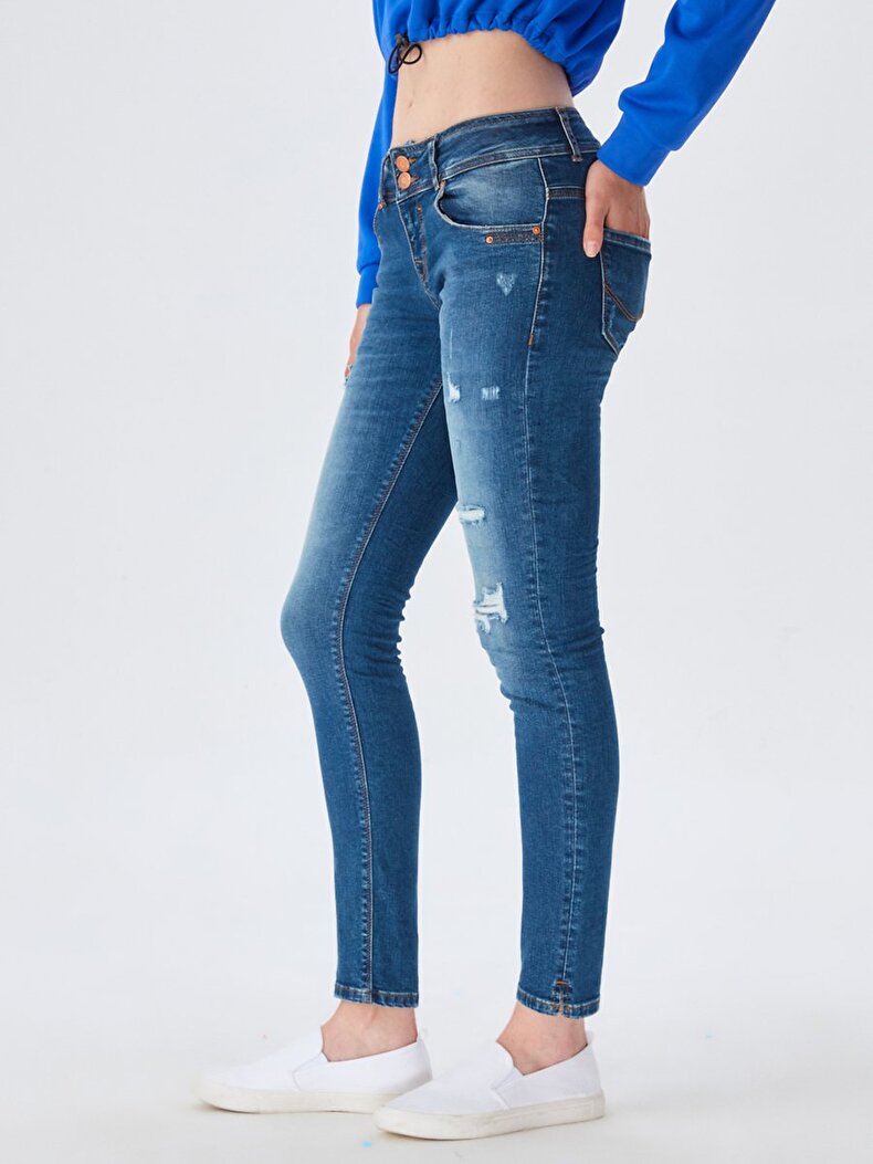 Georget M Dar Paça Orta Bel Jean Hosen