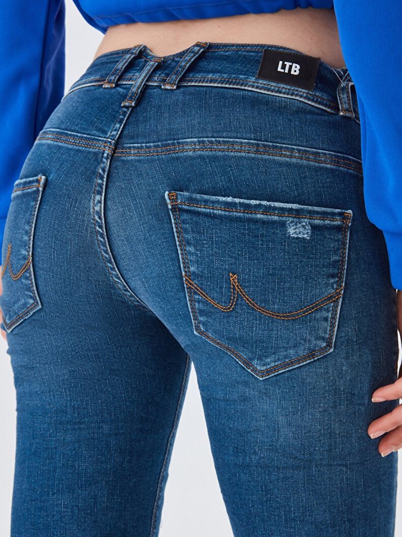 Georget M Dar Paça Orta Bel Jean Hosen