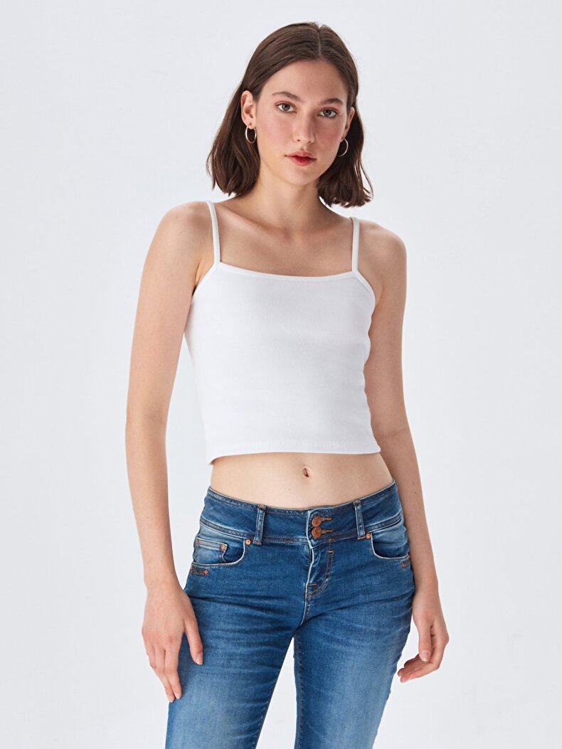 Georget M Mid Rise Skinny Hosen