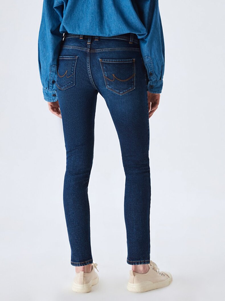 Georget M Dar Paça Orta Bel Jean Hosen