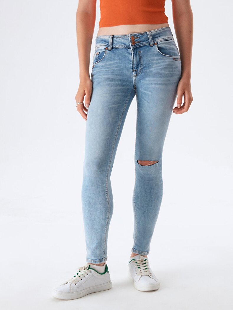 Georget M Dar Paça Orta Bel Jean Hosen