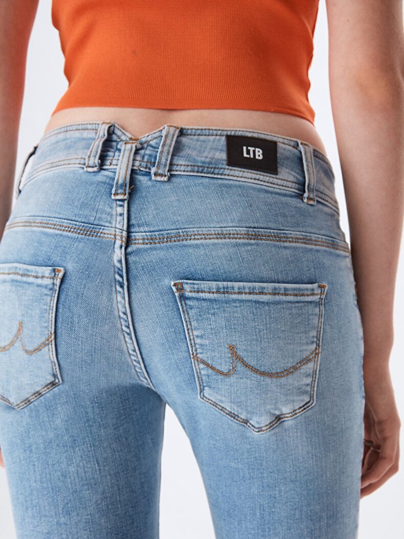 Georget M Dar Paça Orta Bel Jean Hosen