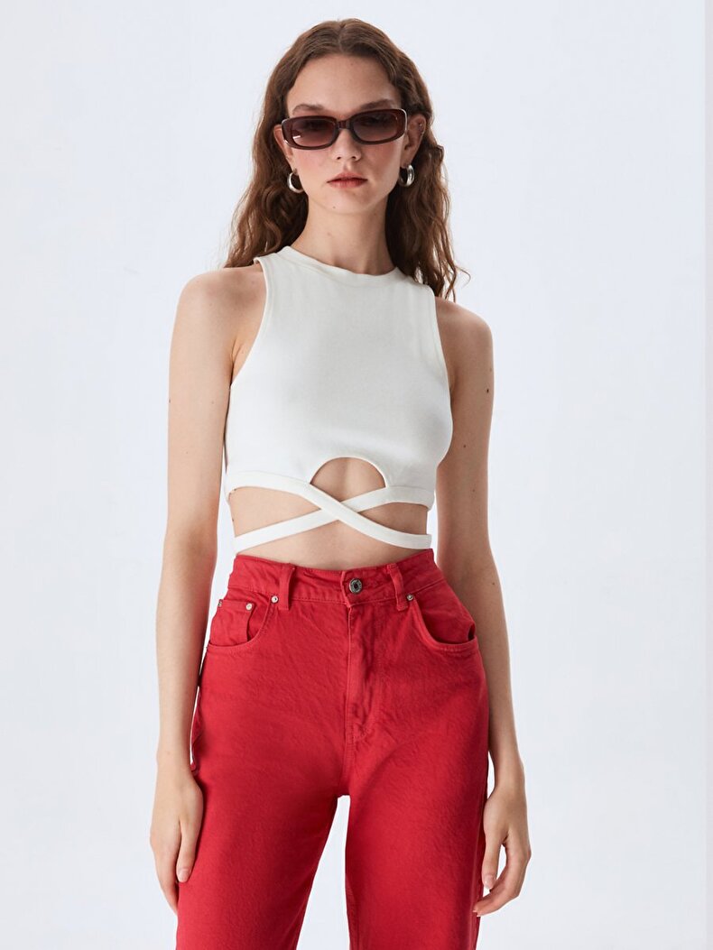 Danica Yüksek Bel Jean Hosen