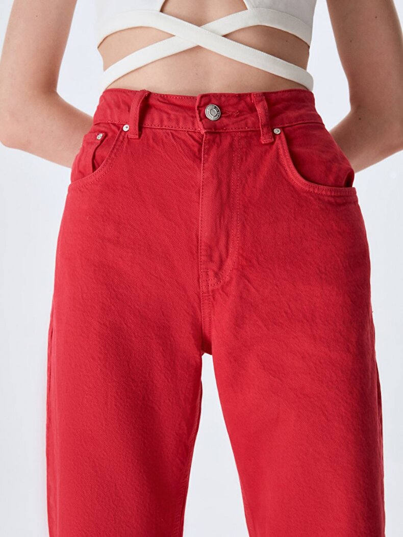 Danica Yüksek Bel Jean Hosen