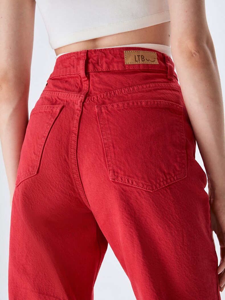 Danica Yüksek Bel Jean Hosen