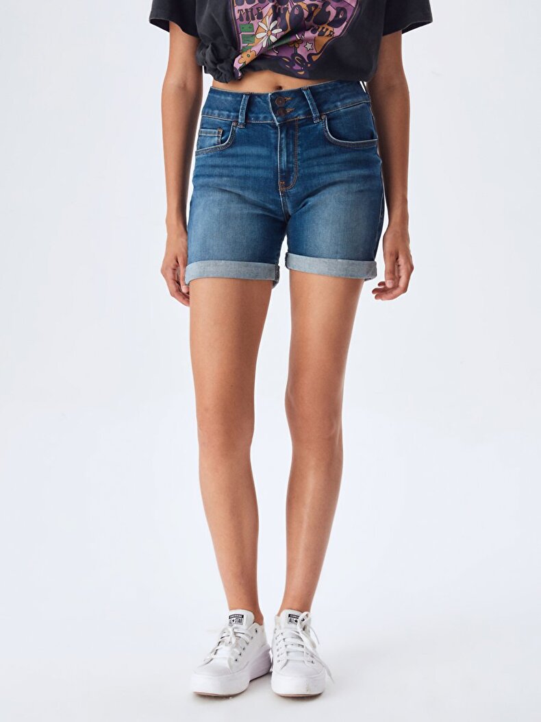 Becky X Orta Bel Jean Shorts