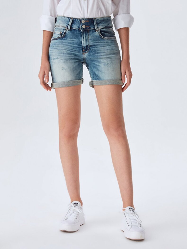 Becky X Orta Bel Jean Shorts