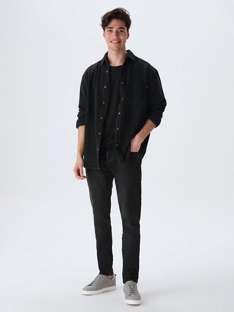 Jason Comfortable Cut Jean Hemd