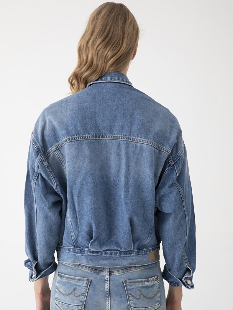 Celia Oversized Jeans Jacken