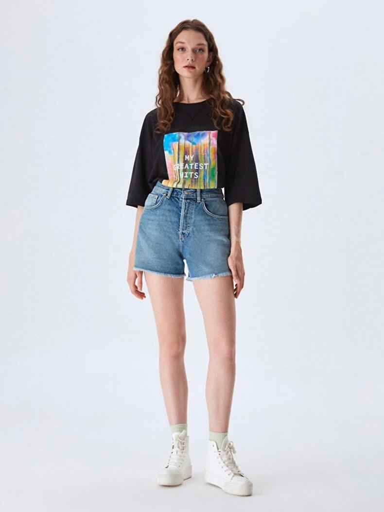 Deana Zip Shorts