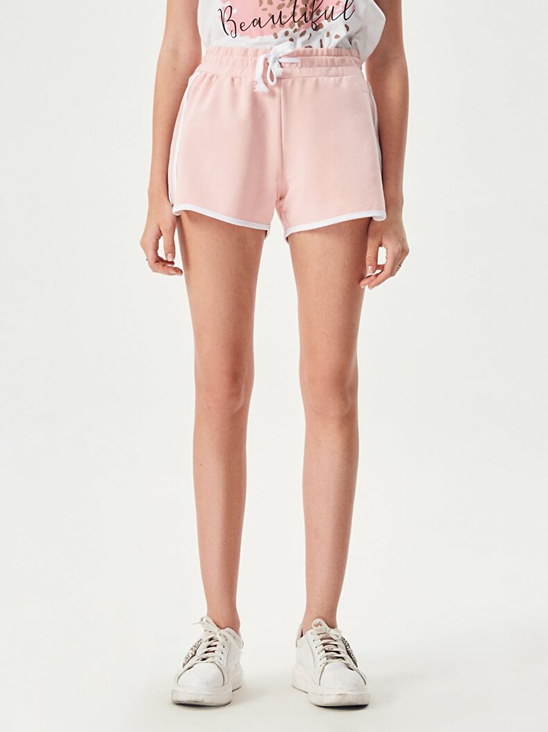 Striped Short Pink Shorts