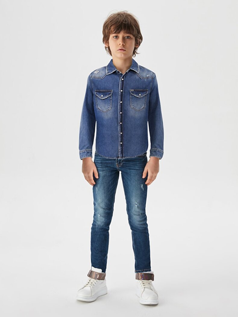 Rohan B Slim Jeans Hemd