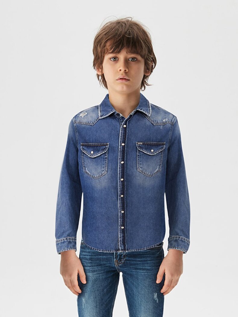 Rohan B Slim Jeans Hemd