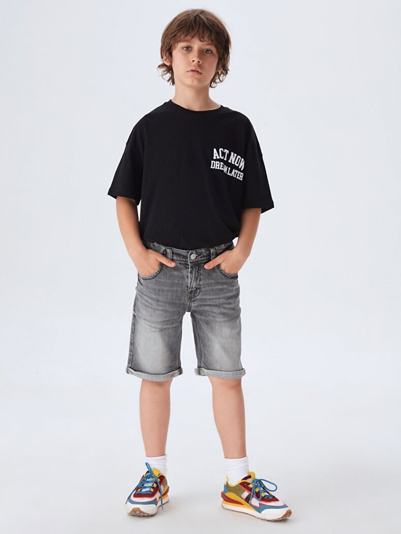 Lance B Slim Jeans Bermuda