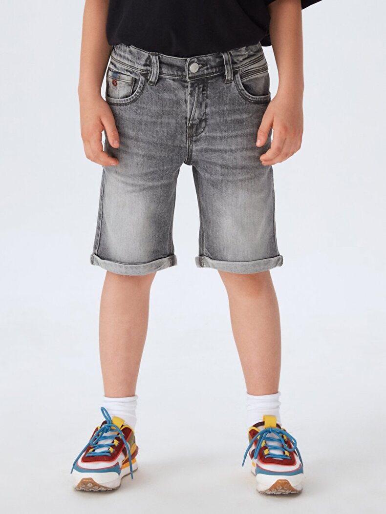 Lance B Slim Jeans Bermuda